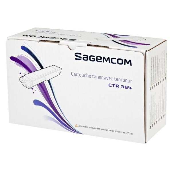 Sagem CTR 364 toner (d'origine) - noir 045036 - 1