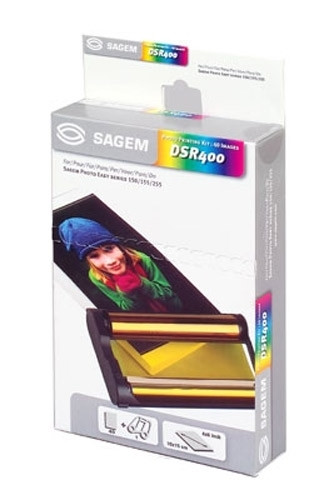 Sagem DSR 400 cartouche d'encre couleur + 40 feuilles format 10 x 15 (d'origine) 031910 - 1