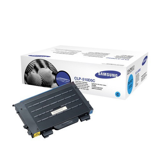 Samsung CLP-510D5C toner haute capacité (d'origine) - cyan 033395 - 1