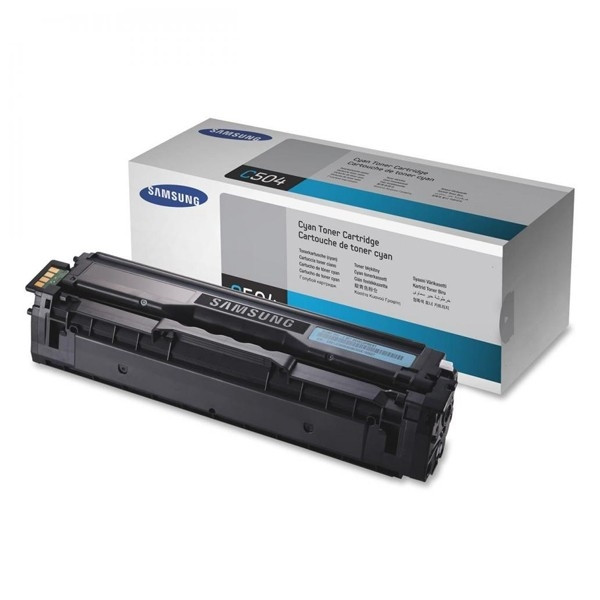 Samsung CLT-C504S (SU025A) toner (d'origine) - cyan 033806 - 1