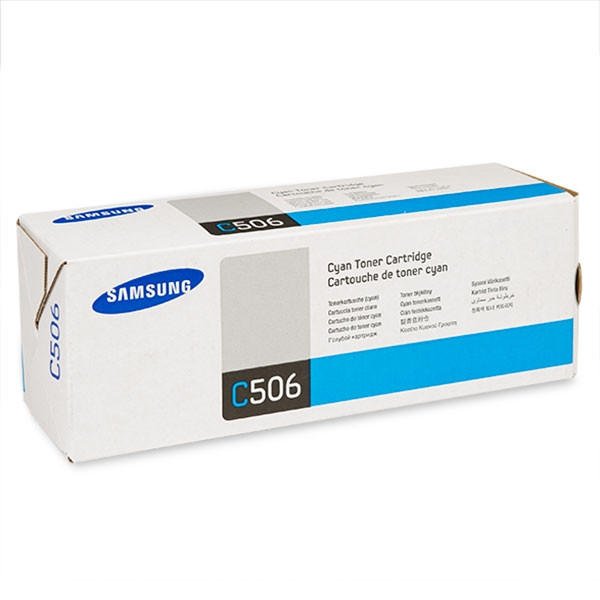 Samsung CLT-C506L (SU038A) toner haute capacité (d'origine) - cyan 033824 - 1