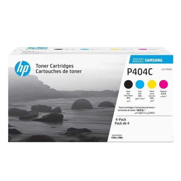 Samsung CLT-P404C (SU365A) kit de toner noir + 3 couleurs (d'origine) 092180 - 1