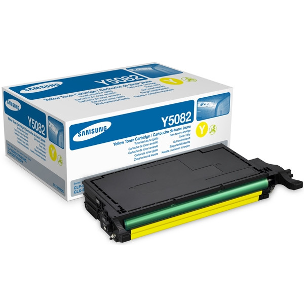 Samsung CLT-Y5082S (SU533A) toner jaune (d'origine) 033690 - 1