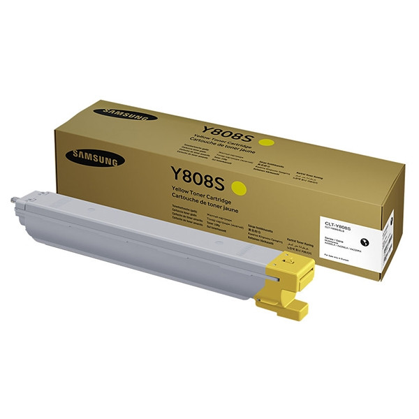 Samsung CLT-Y808S (SS735A) toner (d'origine) - jaune 092140 - 1