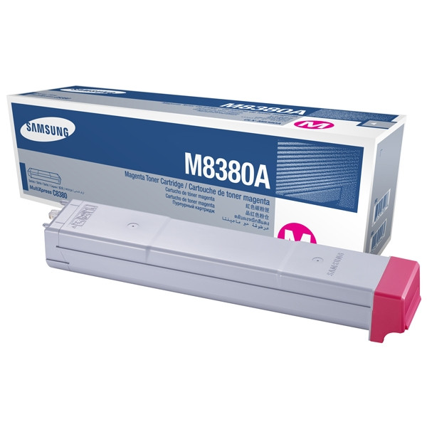Samsung CLX-M8380A (SU591A) toner magenta (d'origine) 033642 - 1