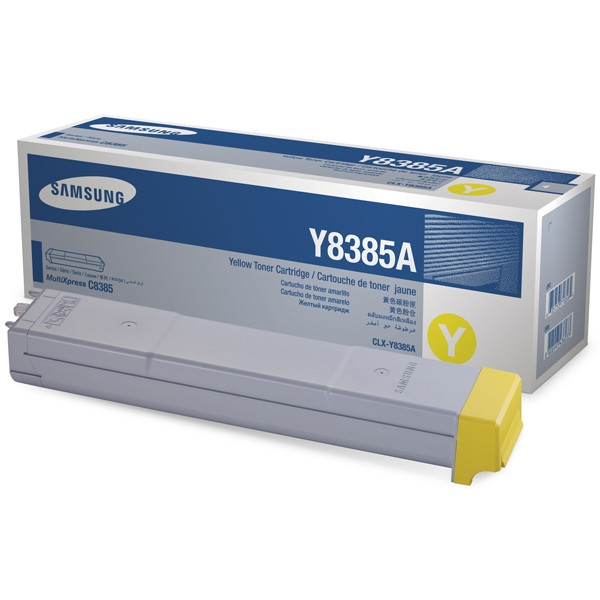 Samsung CLX-Y8385A toner jaune (d'origine) 033704 - 1