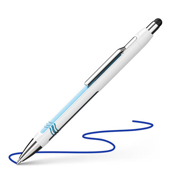 Schneider Epsilon Touch stylo-bille - blanc/bleu 210930 - 1