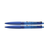 Schneider Loox stylo à bille soft grip 2 pièces - bleu 210937