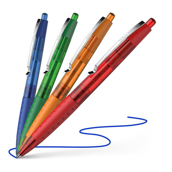 Schneider Loox stylo à bille soft grip assortiment 20 pièces (4 couleurs) 210938 - 1