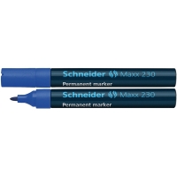Schneider Maxx 230 marqueur permanent pointe ogive - bleu 217010