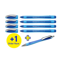 Schneider Memo XB stylo à bille (5 pièces) - bleu 210900