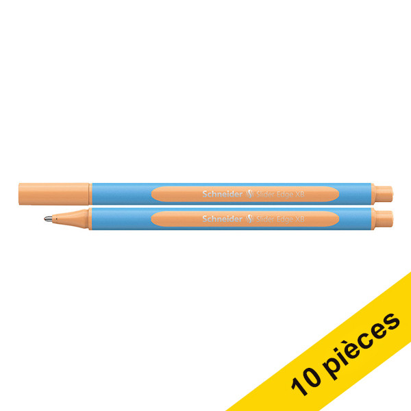 Offre : 10x Schneider Slider Edge Pastel stylo à bille - pêche 217254 - 1