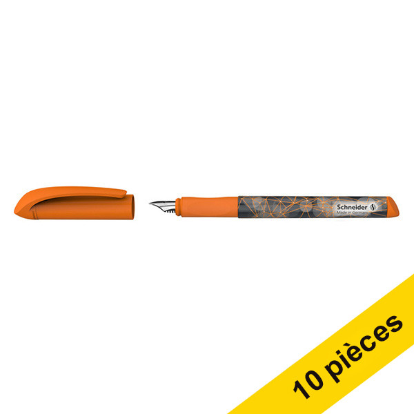 Offre : 10x Schneider Voice stylo-plume - orange 240004 - 1