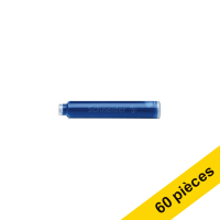 Offre : 10x Schneider cartouches d'encre (6 pièces) - bleu royal