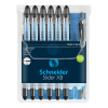 Schneider Slider Basic XB stylo à bille - noir (6 pièces) + Slider Rave stylo à bille - noir (1 pièce) 217262 - 1