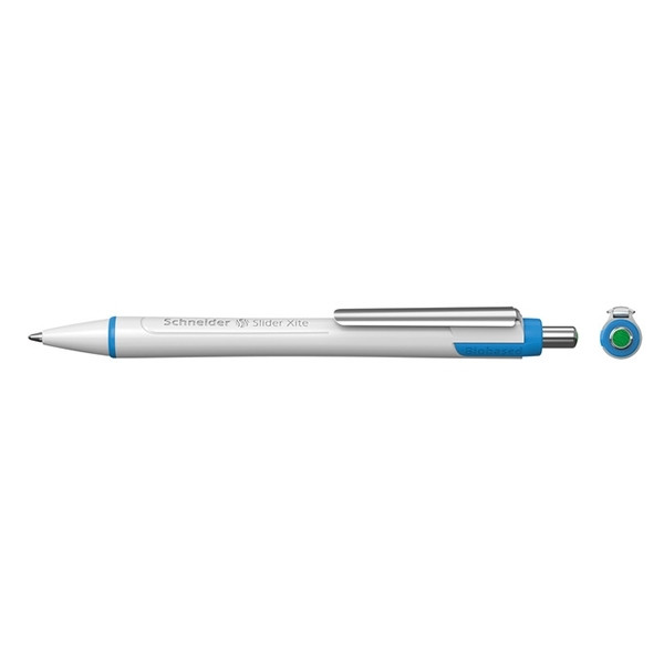 Schneider Slider Xite stylo à bille - blanc/vert 217219 - 1