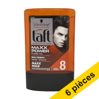 Offre: 6x Schwarzkopf Taft Maxx Power maxx hold gel (300 ml)