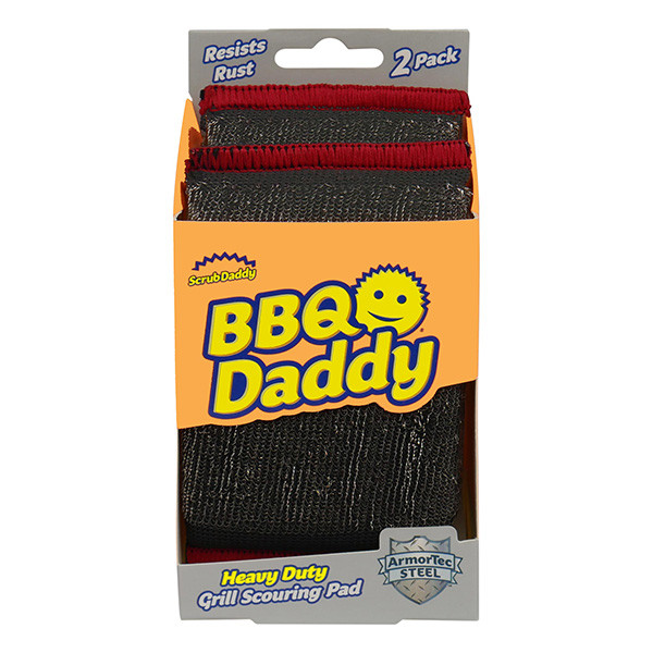 Scrub Daddy BBQ Daddy Scour Steel (2 pièces) SSC01018 - 1