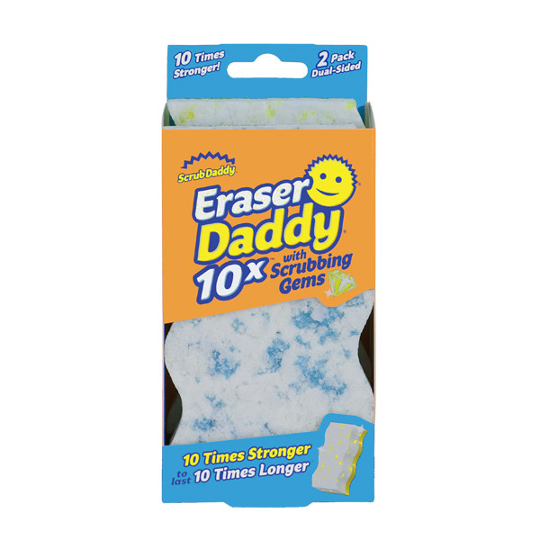 Scrub Daddy Eraser Daddy éponge magique (2 pièces) SSC00218 - 1