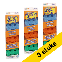 Offre : 3x Scrub Daddy Colors éponge trois couleurs (3 pièces) SSC00229