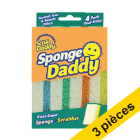 Offre : 3x Scrub Daddy Sponge Daddy éponge à récurer (4 pièces) SSC00242