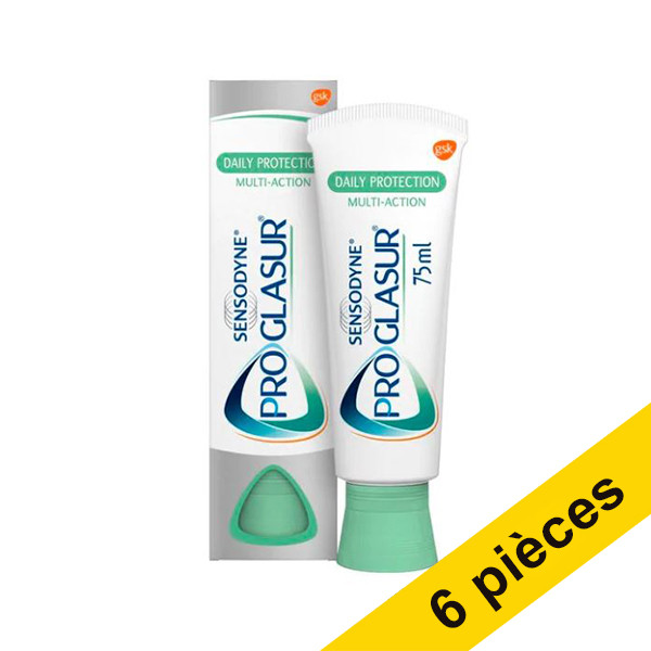 Offre : 6x Sensodyne Proglasur Multi-Action Fresh & Clean dentifrice (75 ml) SSE05027 - 1