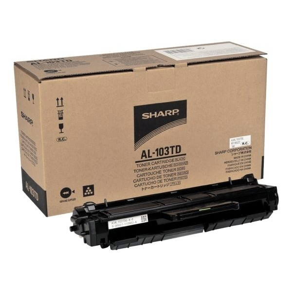 Sharp AL-103TD toner (d'origine) - noir 082334 - 1