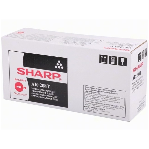 Sharp AR-208T toner (d'origine) - noir 082330 - 1