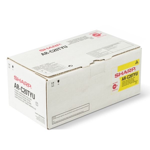 Sharp AR-C20TYU toner (d'origine) - jaune 082372 - 1