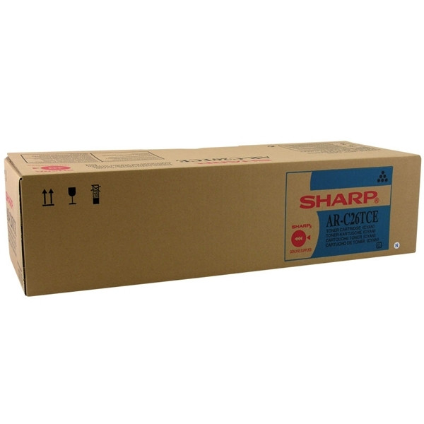 Sharp AR-C26TCE toner (d'origine) - cyan 082100 - 1