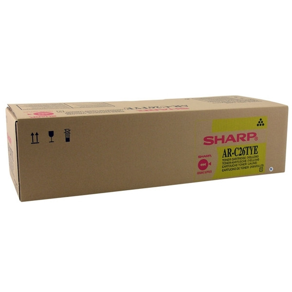 Sharp AR-C26TYE toner (d'origine) - jaune 082110 - 1