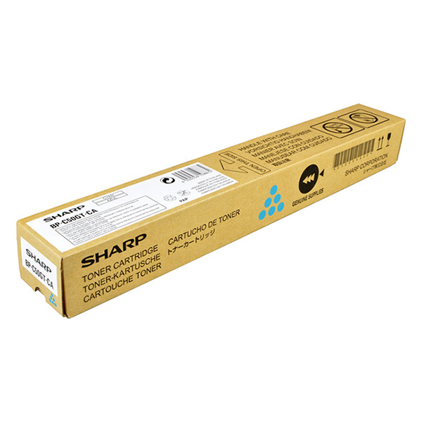 Sharp BP-C50GTCA toner (d'origine) - cyan 032272 - 1