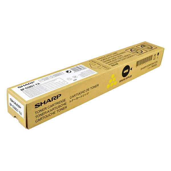 Sharp BP-C50GTYA toner (d'origine) - jaune 032276 - 1