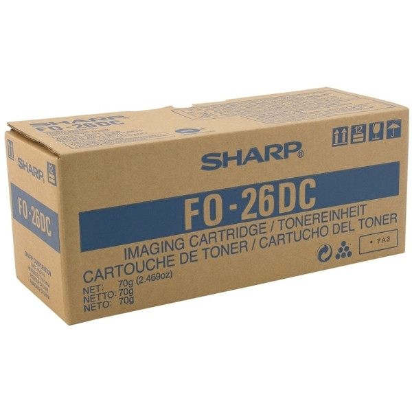 Sharp FO-26DC toner (d'origine) - noir 082186 - 1