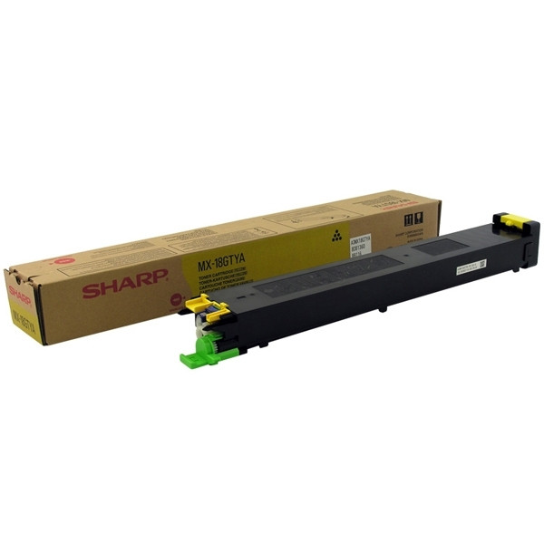 Sharp MX-18GTYA toner (d'origine) - jaune 082206 - 1