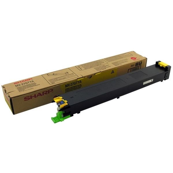 Sharp MX-27GTYA toner (d'origine) - jaune 082128 - 1