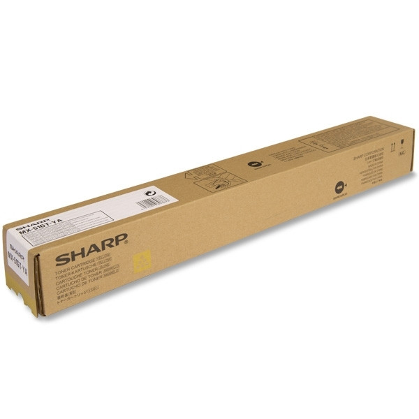 Sharp MX-51GTYA toner (d'origine) - jaune 082280 - 1