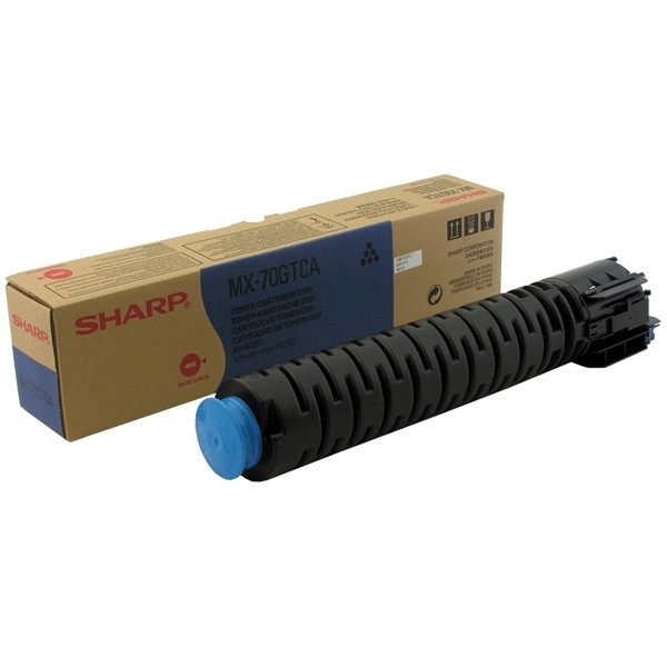 Sharp MX-70GTCA toner (d'origine) - cyan 082212 - 1