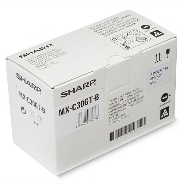 Sharp MX-C30GTB toner (d'origine) - noir 082722 - 1