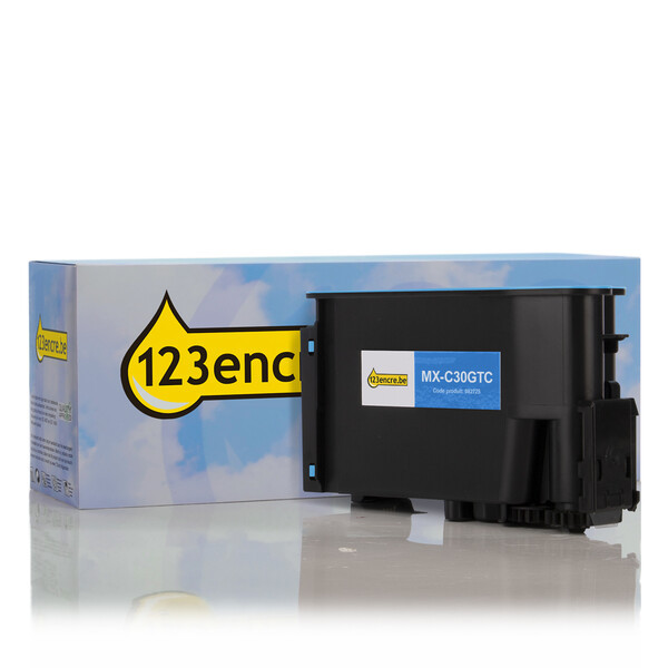 Sharp MX-C30GTC toner (marque 123encre) - cyan 082725 - 1