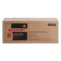 Sharp MX-C35TY toner (d'origine) - jaune 082928