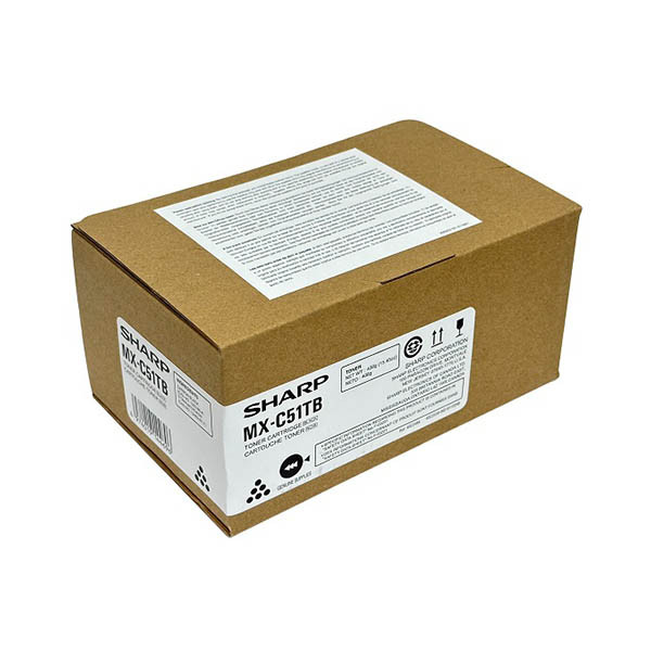 Sharp MX-C51TB toner (d'origine) - noir 038922 - 1