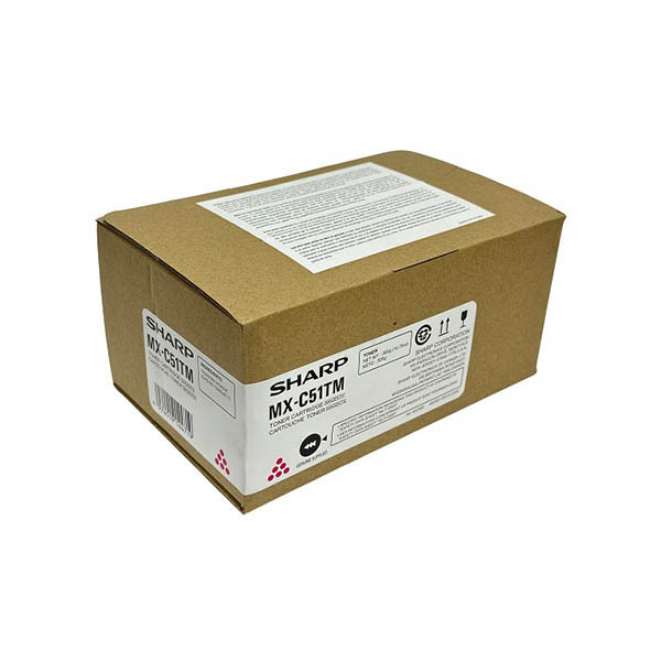 Sharp MX-C51TM toner (d'origine) - magenta 038926 - 1