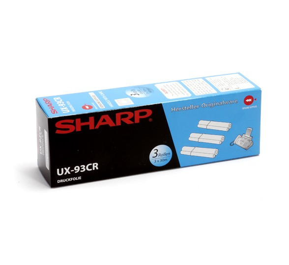 Sharp UX-93CR rouleau donneur 3 pièces (d'origine) 038915 - 1