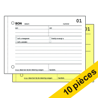 Aanbieding: 10x Sigel Expres bonboekje met carbon (2 x 50 vel) 208477