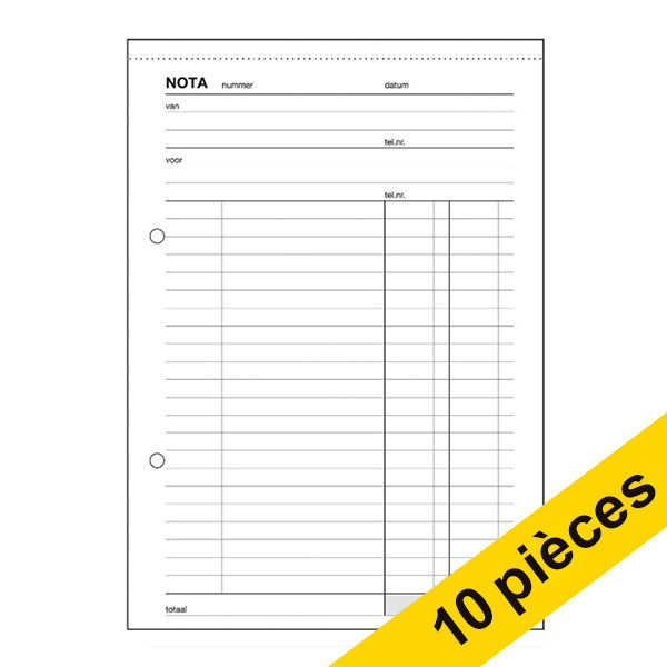 Aanbieding: 10x Sigel Expres notablok A5 (100 vel) 208485 - 1