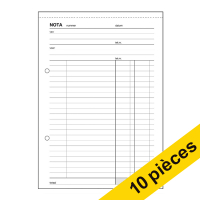 Aanbieding: 10x Sigel Expres notablok A5 (100 vel) 208485