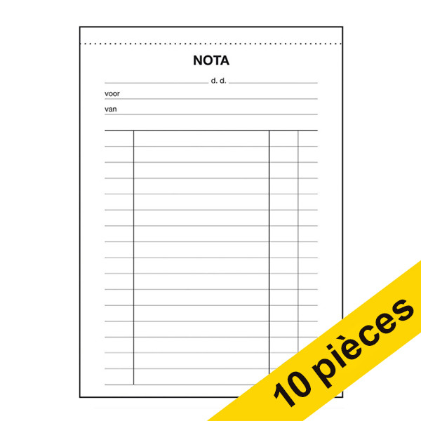 Aanbieding: 10x Sigel Expres notablok A6 (100 vel) 208486 - 1