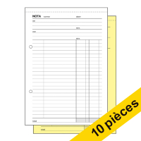 Aanbieding: 10x Sigel Expres notakopieblok zelfkopiërend met copystop (50 vel) 208487