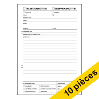 Aanbieding: 10x Sigel Expres telefoon-gespreksnotitie (100 vel) 208491
